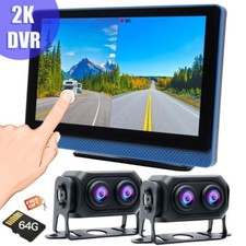 7'' Backup Camera  2K Monitor Kit System DVR Parking Night Vision For Truck RV