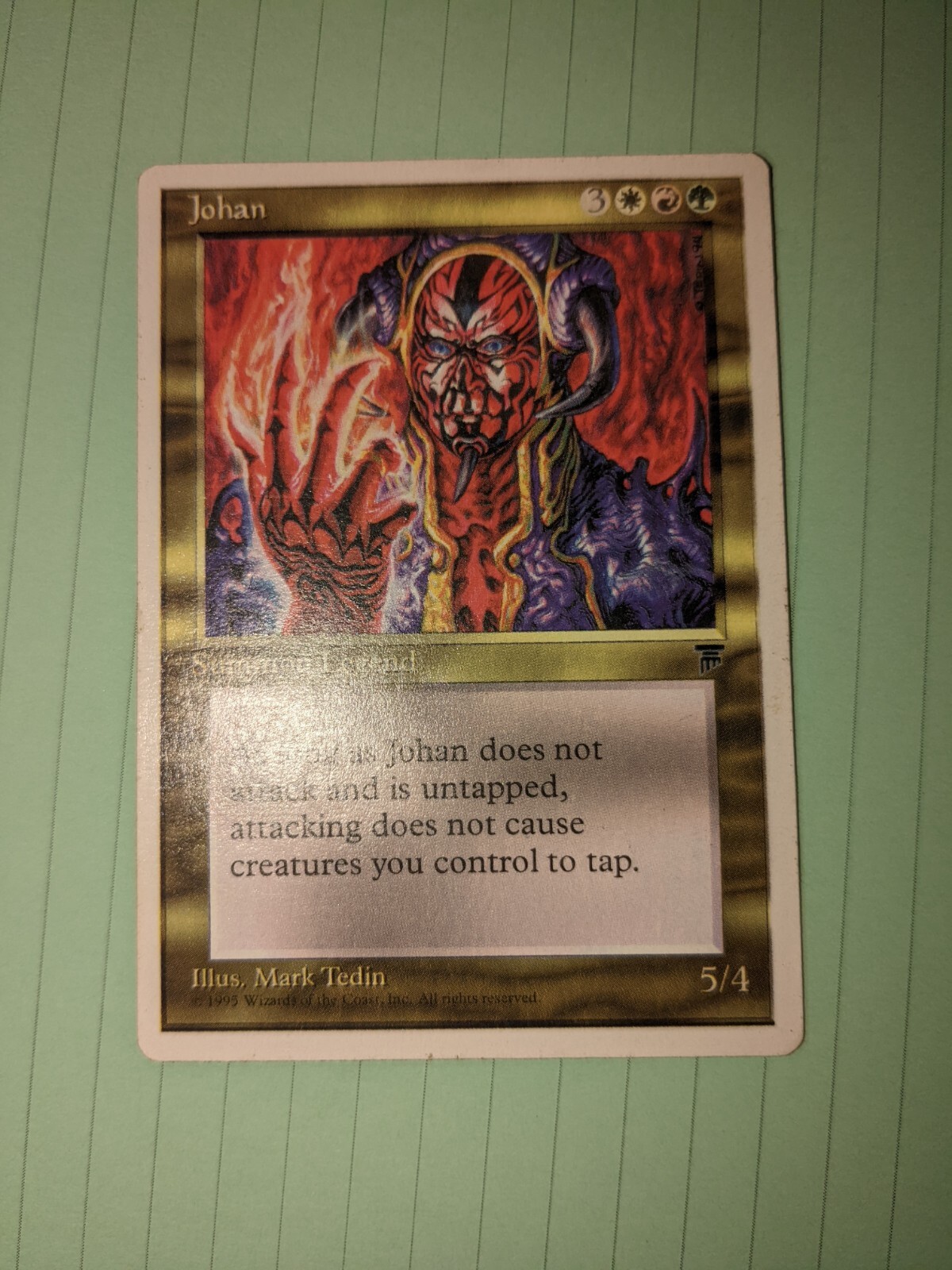 MTG Johan Legends Regular Rare