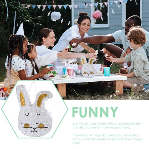 Easter Rabbit Pinata Party Supplies Bunny Child Birthday Decoration Decorations - 第 11/12 張圖片