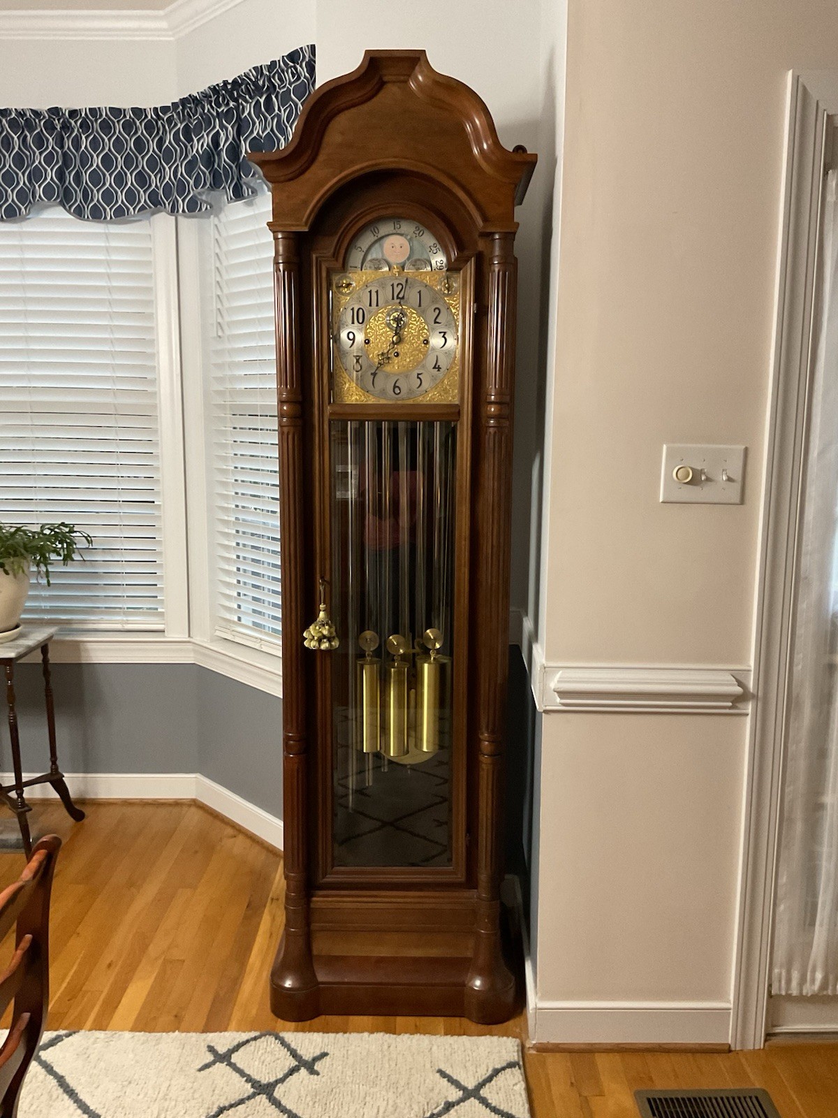 HERSCHEDE CHRISTOPHER COLUMBUS HALL CLOCK