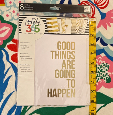 The Happy Planner Create 365 Small Weekly Planner Dividers 8 Pack ''Good Things''