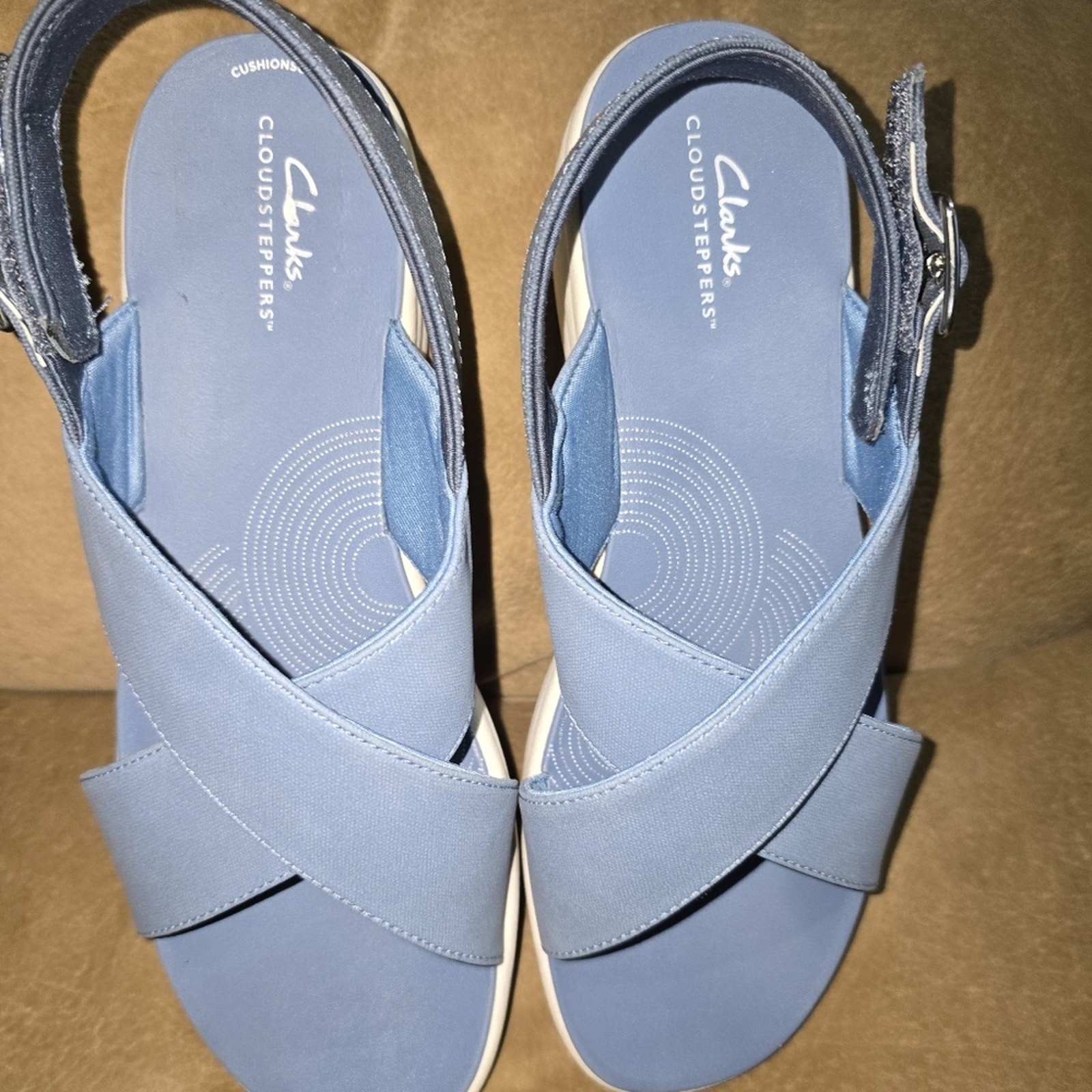 Clarks Cloud  Steppers Backstrap Sandals - Drift … - image 6