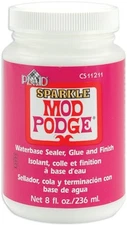 Plaid:Craft CS11211 Mod Podge Sparkle-8oz (2Pk)