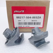 2 x Sun Visor Shade Holder Clip Retainer Gray...
