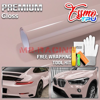TPU Color Gloss Uyuni Salt Pink PPF Paint Protection Film Dry Wet Car Vinyl Wrap