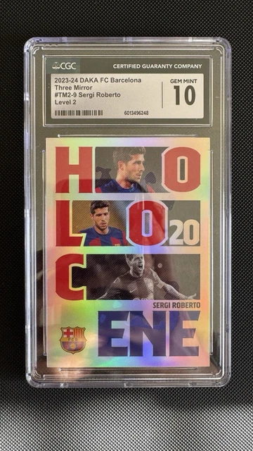 23-24 DAKA FC Barcelona One & Two Sergi Roberto Three Mirror Level 2 /10