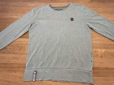 Naketano Herren Pulli Gr S Mint Grün Pastell Small Langarm Longsleeve Pullover ✅