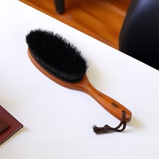 IKEMOTO Japanese Clothes Brush Horse  Pig Hair Anti-Static for Suit Coat NEW