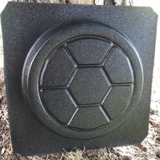 Round Natural Paver Stone Or  Turtle Shell Concrete, Cement Stepping Stone Mold