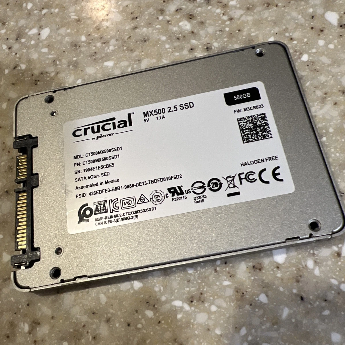 Crucial SATA III 500 GB Solid State Drives for sale | eBay