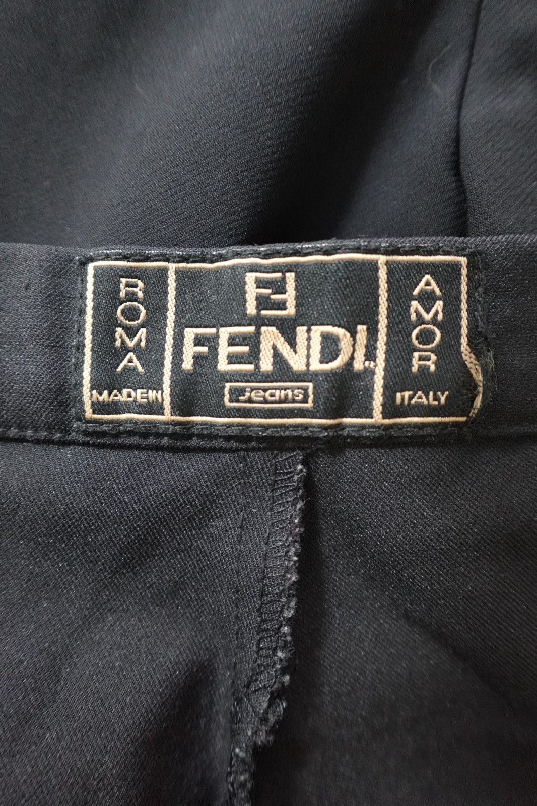 Fendi Roma Women's Trousers Size 32/46 Trousers Woman Italy Vintage Wool Palace thumbnail 11