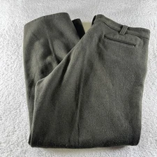 Vintage Big Bill Green Wool Hunting Pants Made In CANADA Men's 40x31 Outdoors