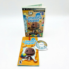 Little Big Planet (Sony PSP) Complete w/ Manual Tested - Media Molecule Sack Boy