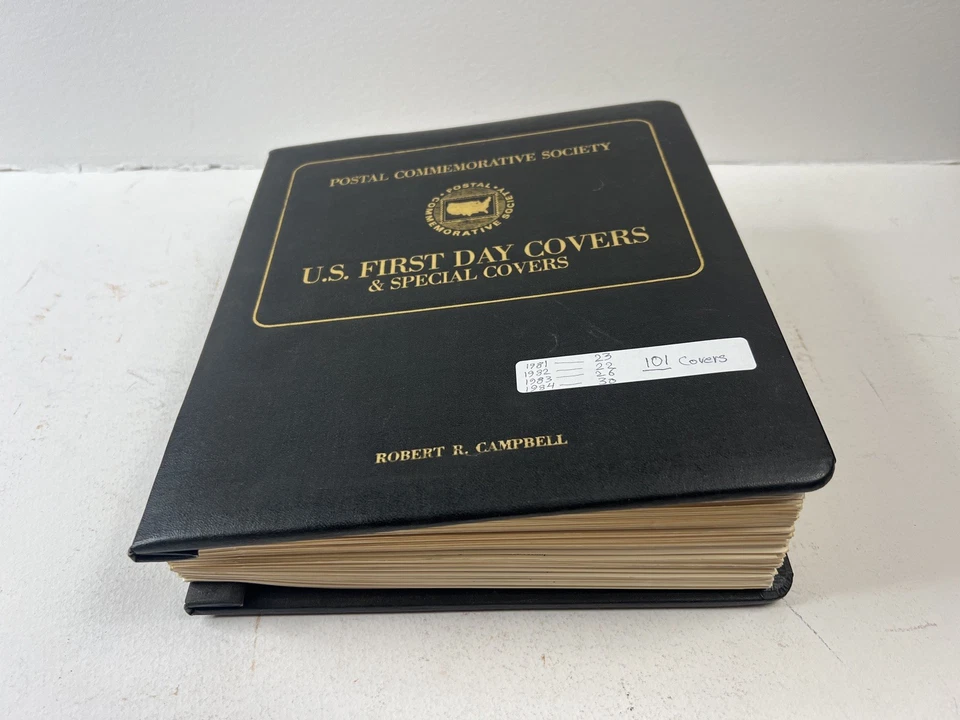 US Commemorative Society  101 First Day Covers 1981 To 1984 - In 1 Album - Image 3 of 4