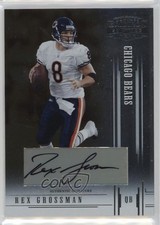 2005 Donruss Gridiron Gear Auto 63 Rex Grossman 82 Auto 1dm4 2005 Donruss Gridiron Gear Auto 63 Rex Grossman 82 Auto 1dm4
