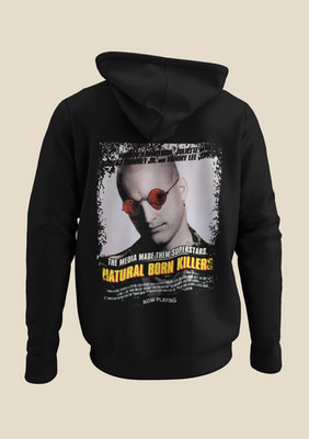 Natural Born Killers - Movie Poster inspired Unisex Black Hoodie