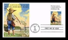 DR JIM STAMPS US COVER HUCKLEBERRY FINN YOUTH CLASSICS FDC PASTED ON CACHET