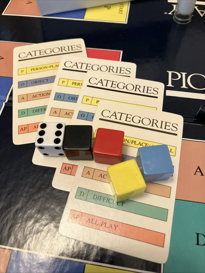 Pictionary First Edition 1985 Board Game Vintage Complete - Image 2 of 4