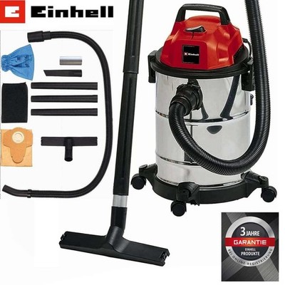 Einhell Nass-Trockensauger TC-VC 1820 S (1250 Watt, Edelstahlbehälter 20l, 