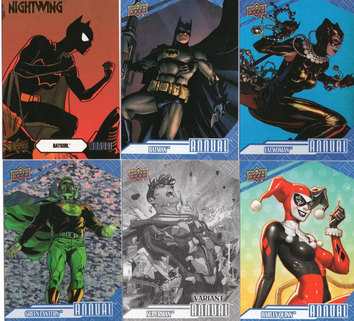 2024-25 Upper Deck DC Comics Annual - Base Parallel & Insert Cards - You Pick!