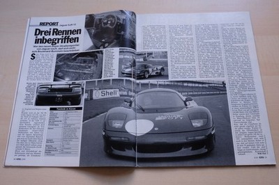 Rallye Racing 02/1991 Jaguar XJR 15 mit 450PS im TEST auf 2 Seiten