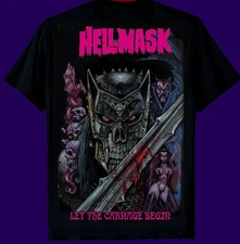 NEW HELLMASK SIMON BISLEY VEROTIK TEE L DANZIG VEROTIK SWORD & SORCERY