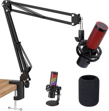 QuadCast 2 Boom Arm, Mic Arm Microphone Arm for HyperX QuadCast 2 with HyperX Qu