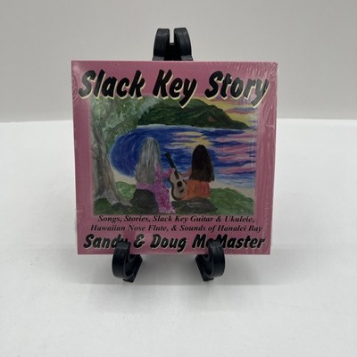 Sandy & Doug McMaster - Slack Key Story (CD, 2002) Kauai Hawaii Aloha Plenty