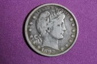 Estate Find 1892 Barber Quarter Dollar #K59772