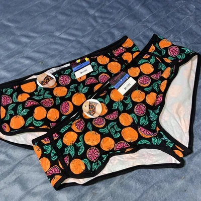 ~ 2 Pair Boy Shorts No Boundaries~Size xxx -Women's Panties underwear - Image 1 of 4