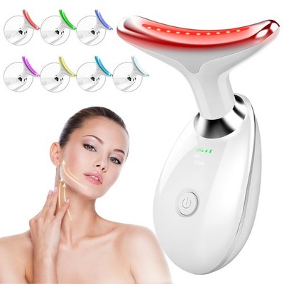 Home Facial Toner - 7 Color LED Skin Tone Enhancer, Unisex