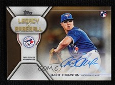2019 Topps Update Legacy of Baseball Gold 36/50 Trent Thornton #LBA-TT Auto 1z6