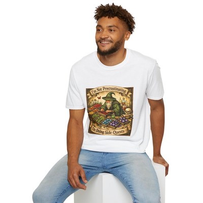 Unisex Softstyle T-Shirt Wizard Spell Components Fantasy Alchemy Botanical RPG