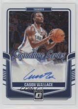 2024-25 Panini Donruss Optic Signature Series Cason Wallace #SS-WAL Auto 1c5x