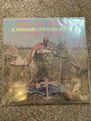 El Madamo Joe Y Sus Santeros   Despojos Santeros RARE Latin Salsa LP