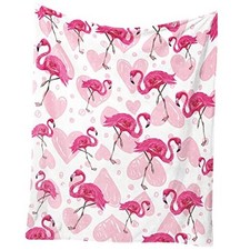 Flamingo Blanket Gifts - 40 x 50 Inches 40"x50"-for kids/children Flamingo1-1