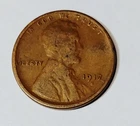 1917 S Lincoln Wheat Penny, Cent, Fine Condition