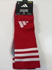 Adidas Copa Zone Cushion Soccer Socks Aeroready Red Size Large