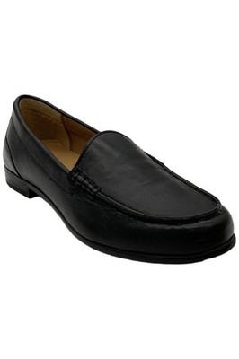 ARRAY Women's Katie Classic Slip-On Leather Loafer Black