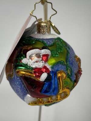 Christopher Radko ''ALL I WANT FOR CHRISTMAS'' 3'' Gem Ornament 1021065