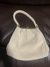 Vintage Corde Bead Handbag SEE NOTES