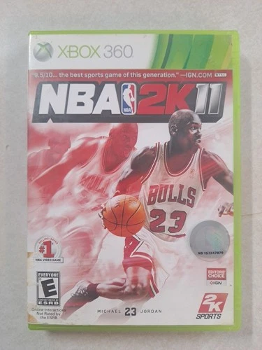 NBA 2K11 Basketball (Microsoft Xbox 360) CIB Complete