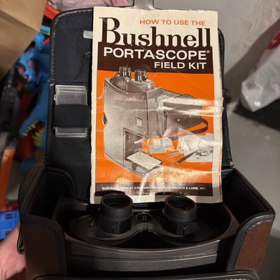 Vintage 1974  Bushnell Portascope Field Kit. complete excellent. 