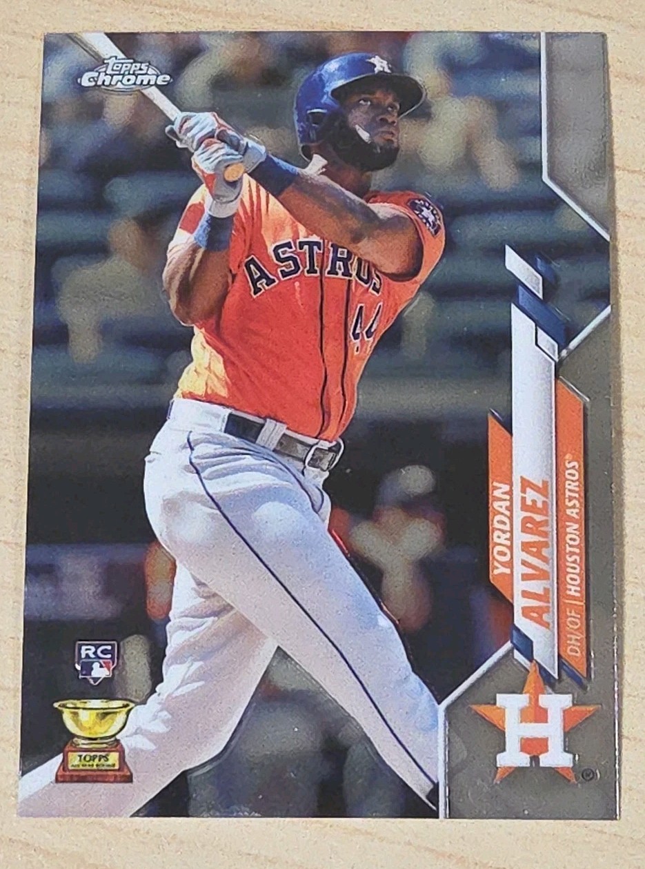 2020 Topps Chrome Yordan Alvarez #200 Houston Astros (RC)