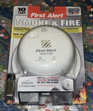 First Alert Ultimate Smoke/Fire Alarm Dual Sensor remote controlled #SA302