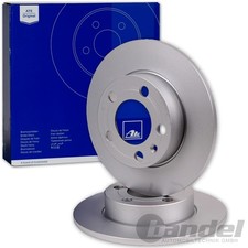 2X ATE BREMSSCHEIBEN VORNE 280,0mm VOLL PASSEND FÜR SMART CABRIO CITY-COUPE