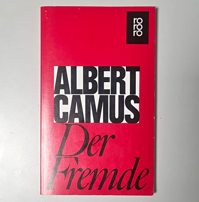 Rowohlt: Albert Camus   Der Fremde, Taschenbuch Deutsch 1961, ISBN 3499104326
