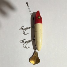 Preços baixos em Iscas de Pesca vintage de Madeira Heddon Caixa