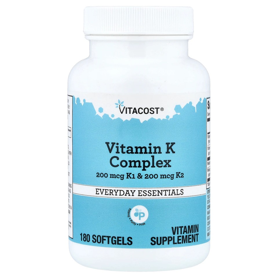 Vitamin K Complex, 180 Softgels