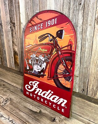 Indian Motorcycle Company Chief Embossed 17